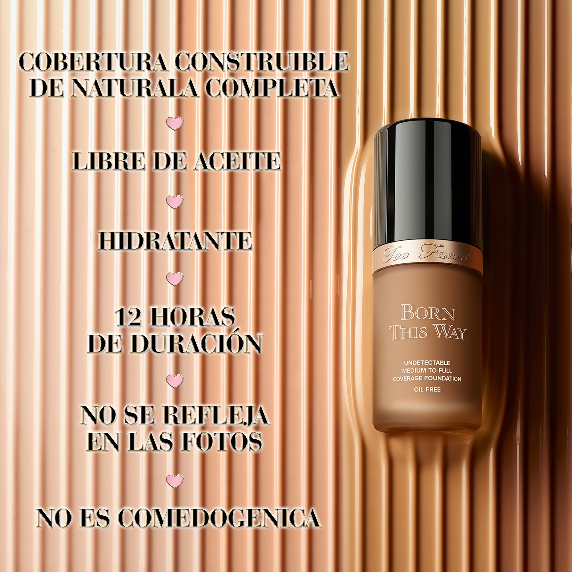 BORN THIS WAY MATTE 24 HOUR LONG-WEAR FOUNDATION (BASE DE MAQUILLAJE DE LARGA DURACIÓN)